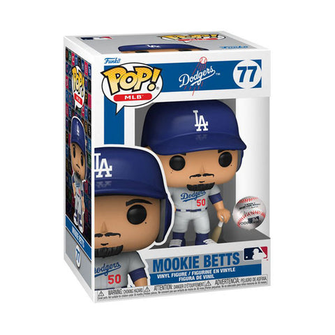 Image of MLB: Dodgers - Mookie Betts (Alt Jersey) Pop! Vinyl