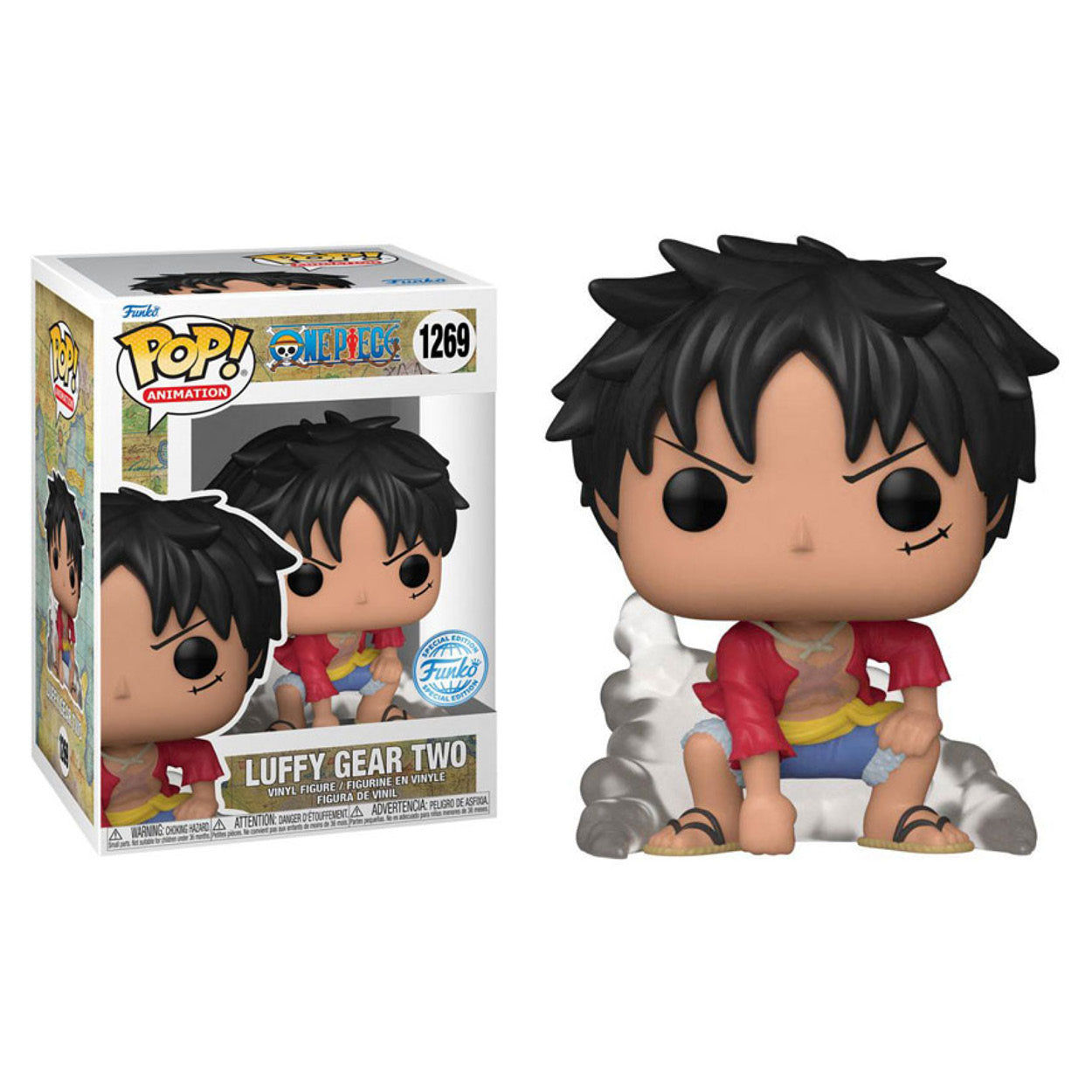 One Piece - Luffy Gear Two US Exclusive Pop! Vinyl