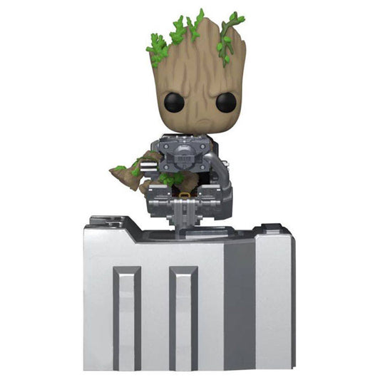 Avengers 3: Infinity War - Guardians Ship Groot US Exclusive Pop! Deluxe