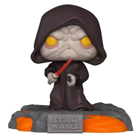 Image of Star Wars - Red Saber Series: Darth Sidious Glow US Exclusive Pop! Deluxe