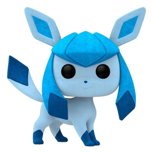 Pokemon - Glaceon US Exclusive Flocked Pop! Vinyl