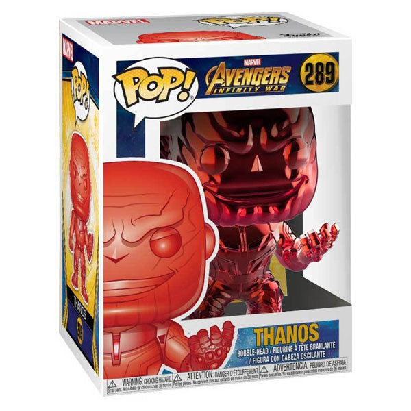 Avengers 3: Infinity War - Thanos Red Chrome US Exclusive Pop! Vinyl