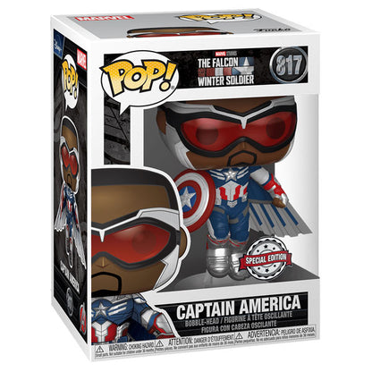 The Falcon and the Winter Soldier - Captain America Flying US Exclusive Pop! Vinyl