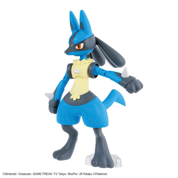 Pokemon Model Kit Riolu & Lucario