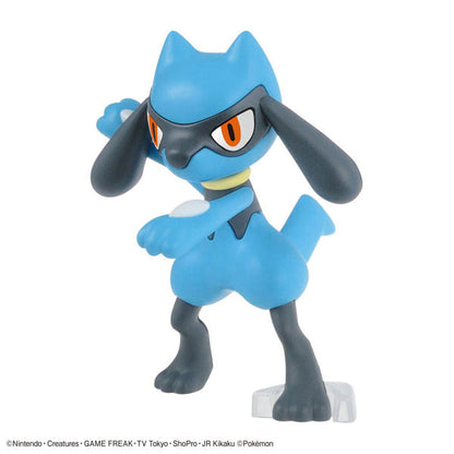 Pokemon Model Kit Riolu & Lucario