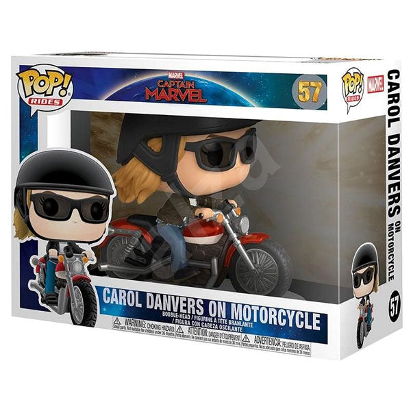 Captain Marvel - Carol Danvers on Bike Pop! Ride