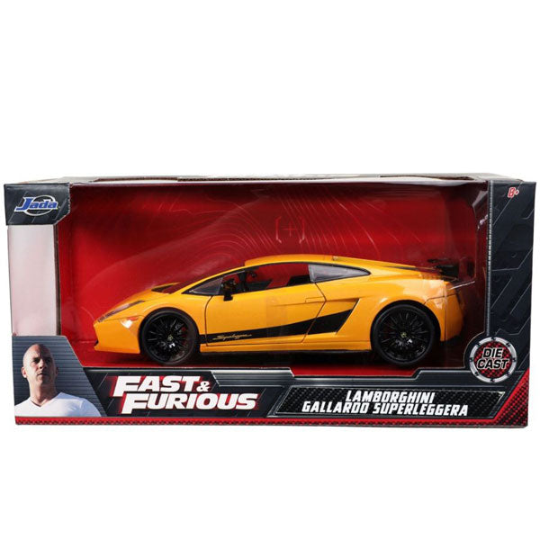 Fast and Furious 6 - Dom's Lamboghini Gallardo 1:24 Scale Hollywood Ride