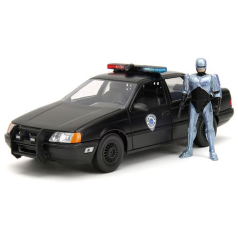 Image of Robocop (1987) - Robocop & OCP Ford Taurus 1:24 Scale Hollywood Ride