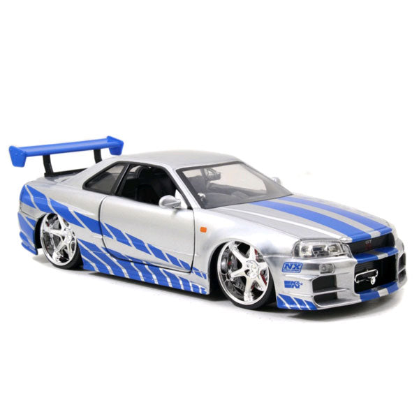 Fast and Furious - 2002 Nissan Skyline GT-R 1:24 Scale Hollywood Ride