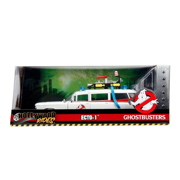 Ghostbusters (1984) - Ecto-1 Hollywood Rides 1:24 Scale Diecast Vehicle