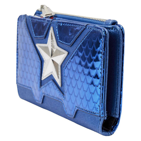 Loungefly - Marvel Comics - Captain America Costume Flap Wallet