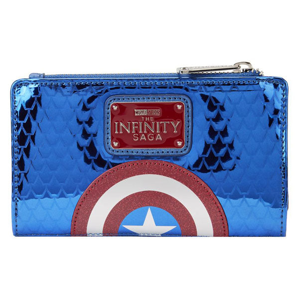 Loungefly - Marvel Comics - Captain America Costume Flap Wallet