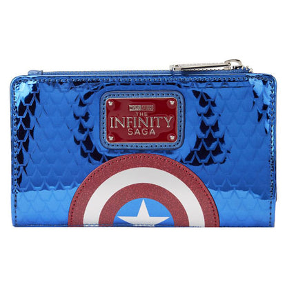 Loungefly - Marvel Comics - Captain America Costume Flap Wallet