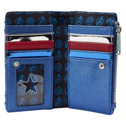 Loungefly - Marvel Comics - Captain America Costume Flap Wallet