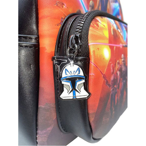 Image of Loungefly - Star Wars: The Clone Wars - Lightsaber Glow US Exclusive Mini Backpack