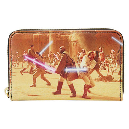 Loungefly - Star Wars Episode II: Attack of the Clones - Scene Zip Around Wallet