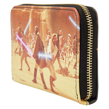 Loungefly - Star Wars Episode II: Attack of the Clones - Scene Zip Around Wallet