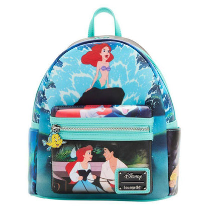 Loungefly - The Little Mermaid (1989) - Princess Scenes Mini Backpack