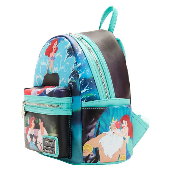 Loungefly - The Little Mermaid (1989) - Princess Scenes Mini Backpack