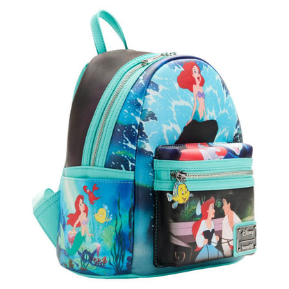 Loungefly - The Little Mermaid (1989) - Princess Scenes Mini Backpack