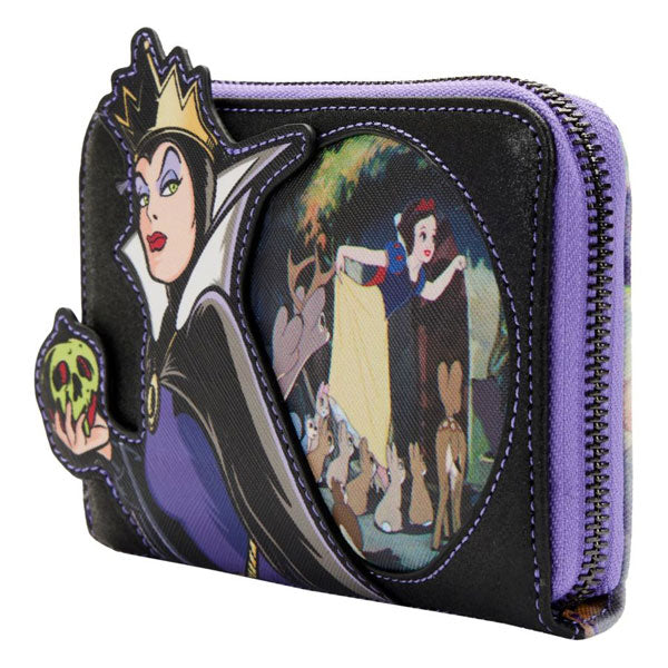 Loungefly - Snow White (1937) - Evil Queen Apple Zip Purse ...