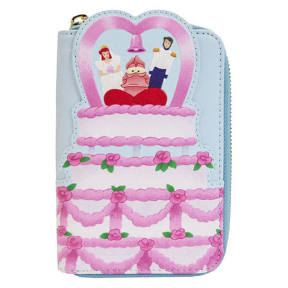 Loungefly - The Little Mermaid (1989) - Wedding Cake Zip Around Purse