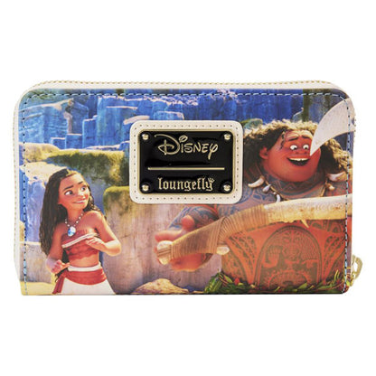 Loungefly - Moana - Princess Scene Series Zip Around Wallet