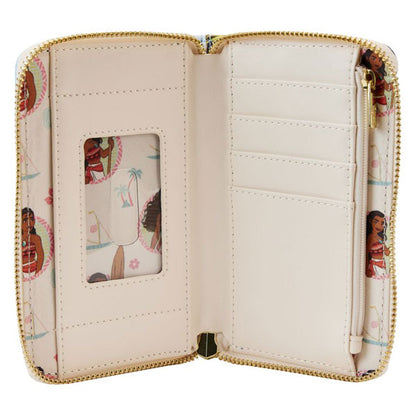 Loungefly - Moana - Princess Scene Series Zip Around Wallet