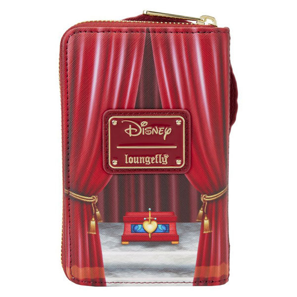 Loungefly - Snow White (1937) - Evil Queen Throne Zip Around Wallet