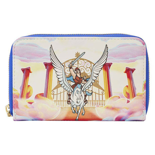 Loungefly - Hercules (1997) - Mount Olympus Gates Zip Around Wallet