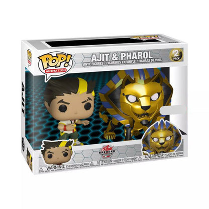 Bakugan - Ajit & Pharol US Exclusive Pop! Vinyl 2-pack