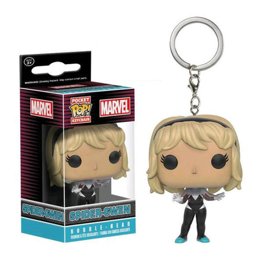 Spider-Man - Spider-Gwen Unhooded US Exclusive Pocket Pop! Keychain