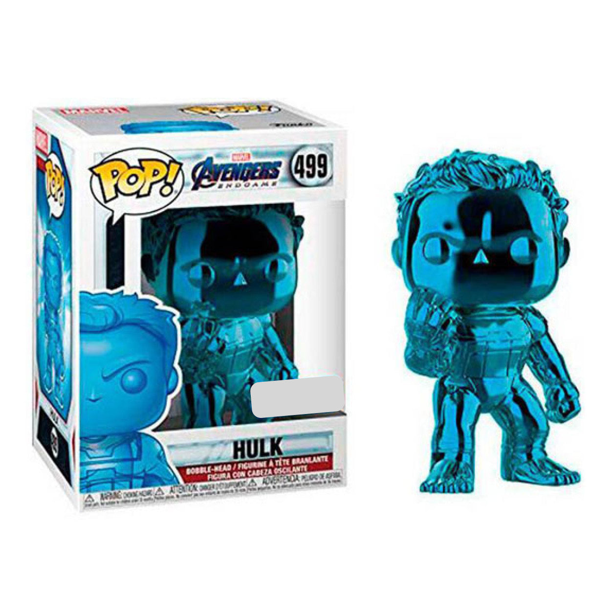 Avengers 4: Endgame - Hulk Blue Chrome US Exclusive Pop! Vinyl