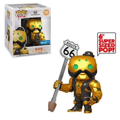 Overwatch - B.O.B. Metallic US Exclusive 6 Inch Pop! Vinyl