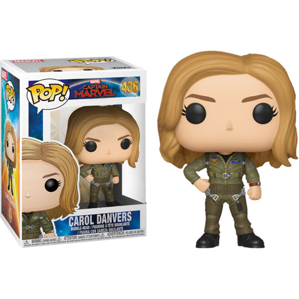 Captain Marvel - Carol Danvers Flight Suit US Exclusive Pop! Vinyl