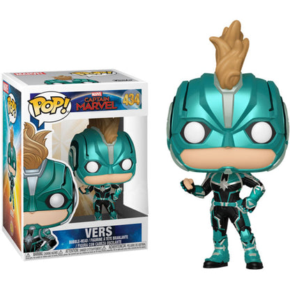 Captain Marvel - Vers Masked US Exclusive Pop! Vinyl