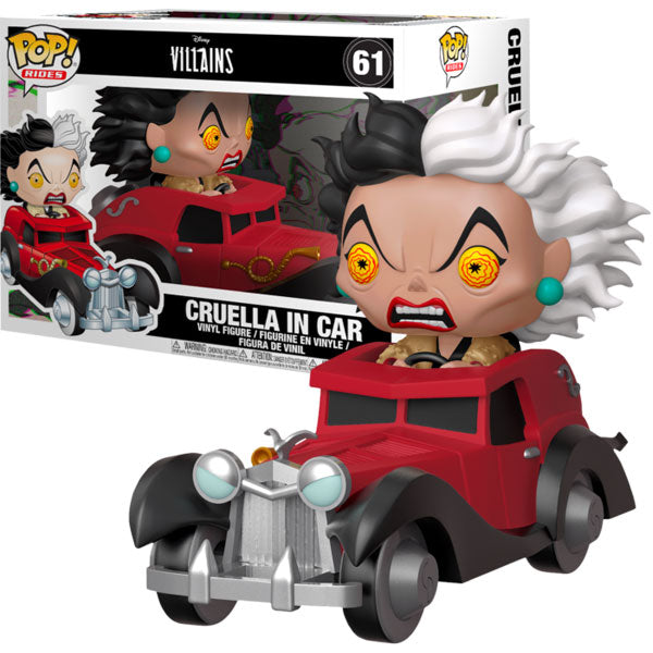 101 Dalmatians - Cruella in Car US Exclusive Pop! Ride