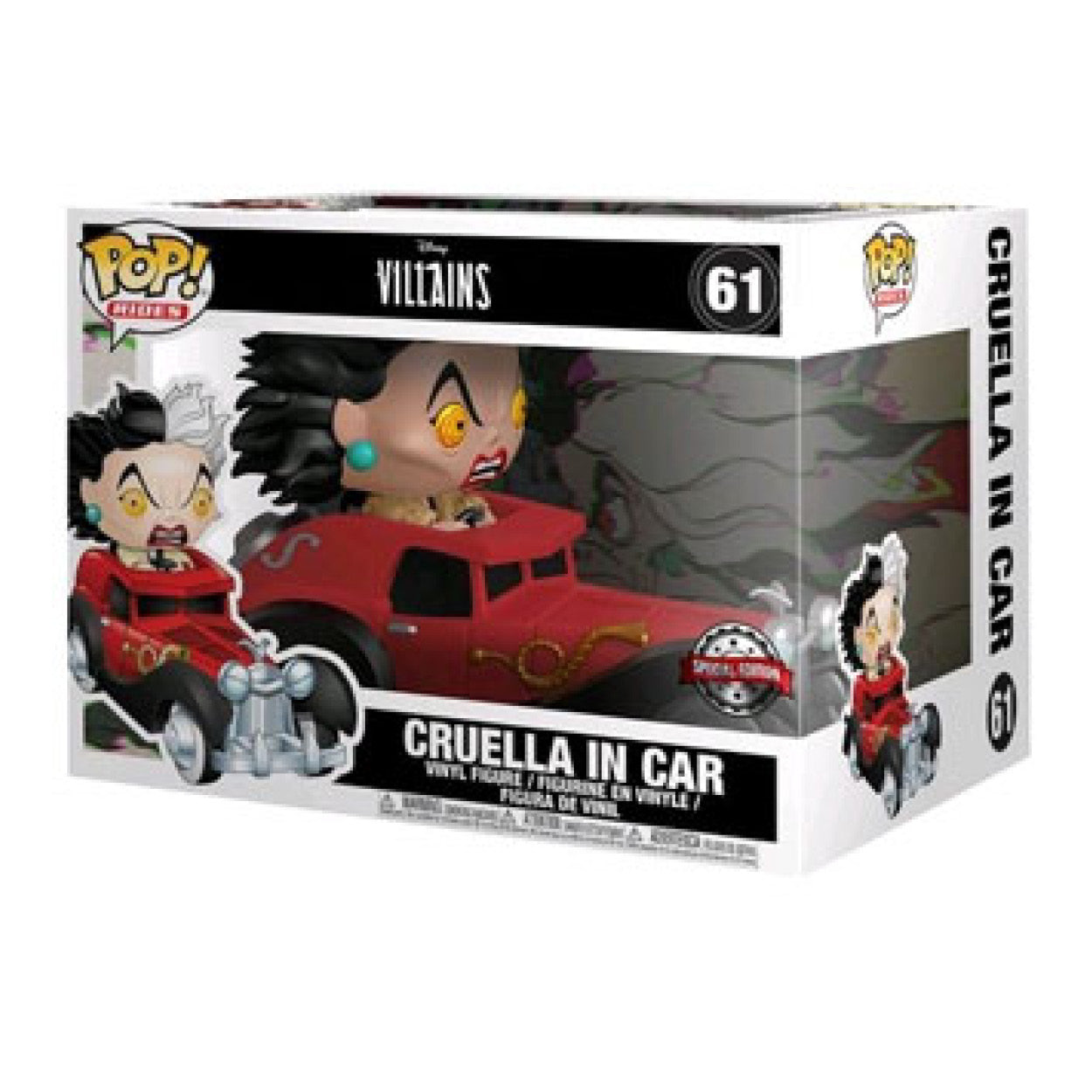 101 Dalmatians - Cruella in Car US Exclusive Pop! Ride