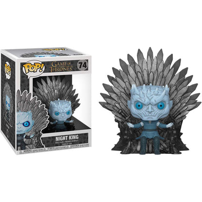 Game of Thrones - Night King Iron Throne Pop! Deluxe