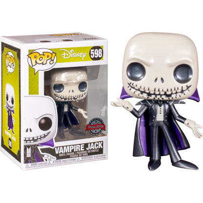 The Nightmare Before Christmas - Jack Vampire Metallic US Exclusive Pop! Vinyl