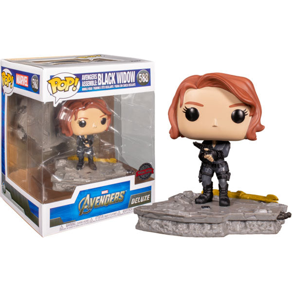 Avengers - Black Widow (Assemble) US Exclusive Pop! Deluxe