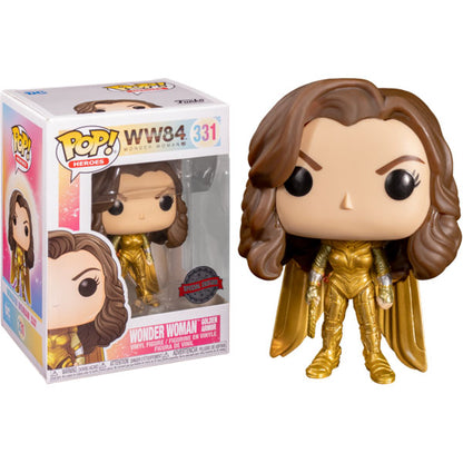 Wonder Woman: 1984 - Wonder Woman Gold No Helmet US Exclusive Pop! Vinyl