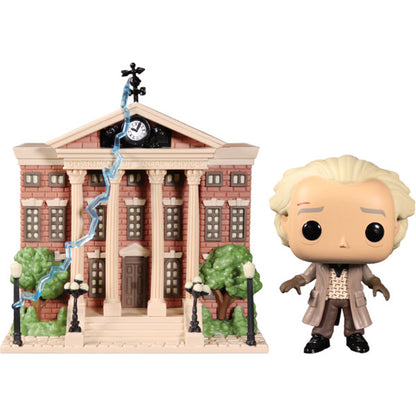 Back to the Future - Doc with Clock Tower Pop! Town