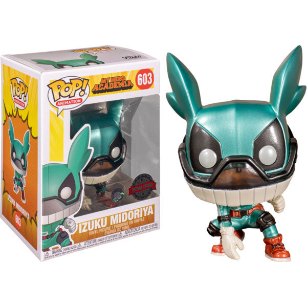 My Hero Academia - Deku with Helmet Metallic US Exclusive Pop! Vinyl