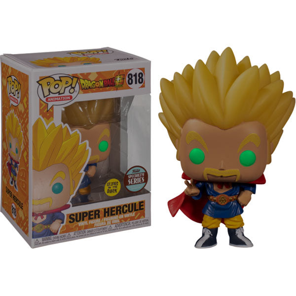 Dragon Ball Super - Super Saiyan Hercule Glow US Exclusive Pop! Vinyl