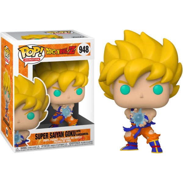 Dragon Ball Z - Super Saiyan Goku with Kamehameha Wave Pop! Vinyl