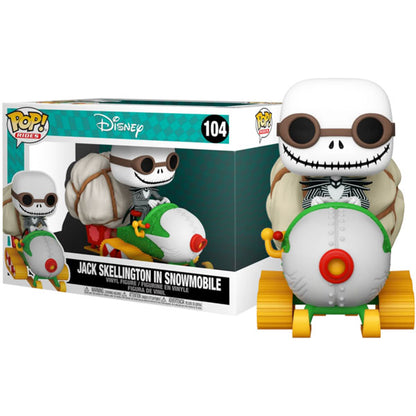 The Nightmare Before Christmas - Jack with Goggles & Snowmobile Pop! Ride