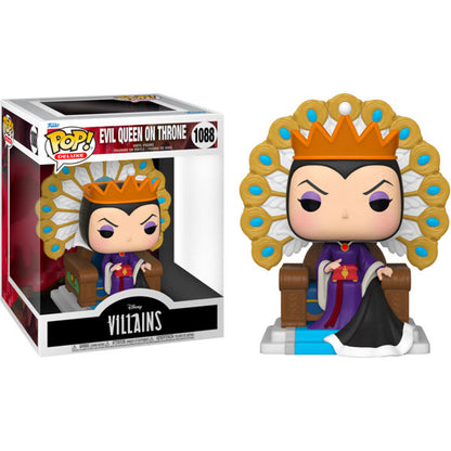 Snow White and the Seven Dwarfs - Evil Queen on Throne Pop! Deluxe