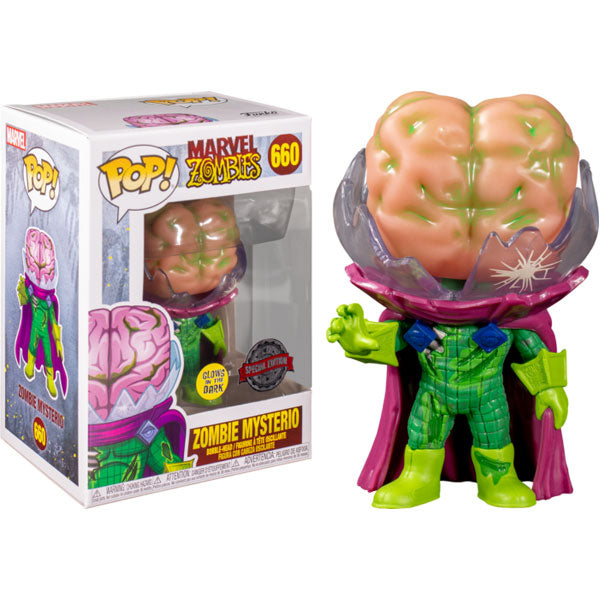 Marvel Zombies - Mysterio Glow US Exclusive Pop! Vinyl