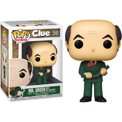 Clue - Mr Green with Lead Pipe Pop! Vinyl